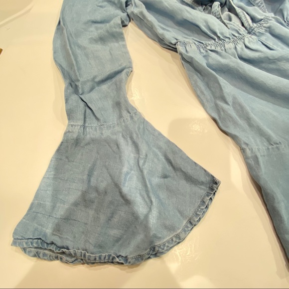 Rue 21 Jean Chambray Romper - Picture 4 of 9